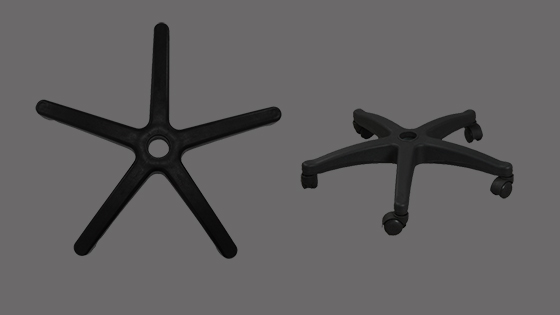 büro koltuğu yıldız ayağı